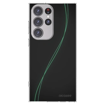 Picasee silikonowe przeźroczyste etui na Samsung Galaxy S23 Ultra 5G - Be Different