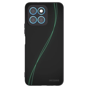 Picasee silikonowe czarne etui na Honor X6 - Be Different