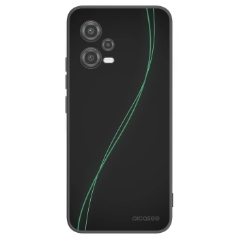 Picasee silikonowe czarne etui na Xiaomi Poco X5 - Be Different