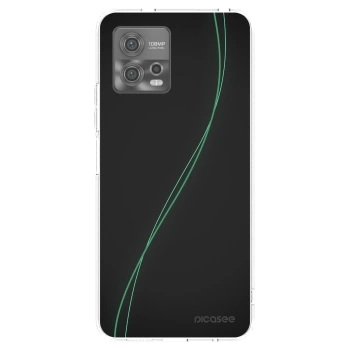 Picasee silikonowe przeźroczyste etui na Motorola Moto G72 - Be Different