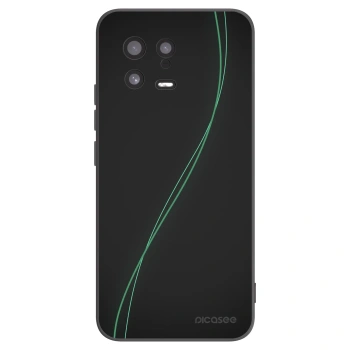 Picasee silikonowe czarne etui na Xiaomi 13 - Be Different