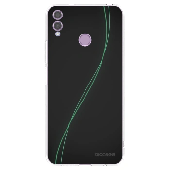 Picasee silikonowe przeźroczyste etui na Honor 8X - Be Different