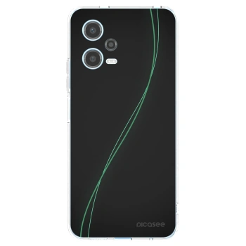 Picasee silikonowe przeźroczyste etui na Xiaomi Redmi Note 12 5G - Be Different