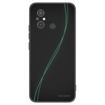 Picasee silikonowe czarne etui na Xiaomi Redmi 12C - Be Different