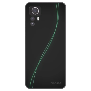 Picasee silikonowe czarne etui na Xiaomi Redmi Note 12S - Be Different