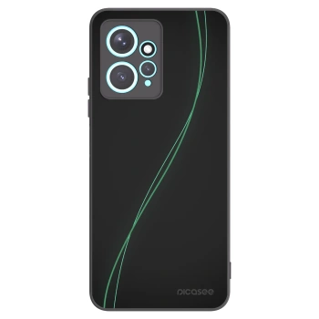 Picasee silikonowe czarne etui na Xiaomi Redmi Note 12 4G - Be Different