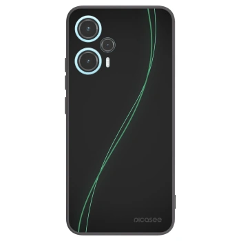 Picasee silikonowe czarne etui na Xiaomi Poco F5 - Be Different