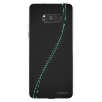 Picasee silikonowe przeźroczyste etui na Samsung Galaxy S8 G950F - Be Different
