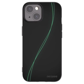 Picasee silikonowe czarne etui na Apple iPhone 15 - Be Different