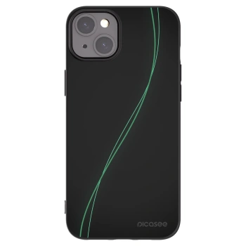 Picasee silikonowe czarne etui na Apple iPhone 15 Plus - Be Different