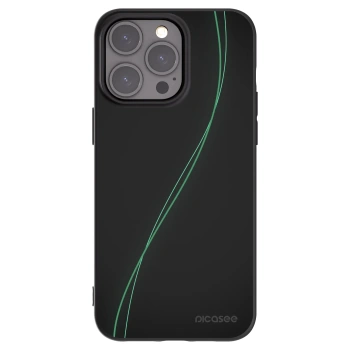Picasee silikonowe czarne etui na Apple iPhone 15 Pro Max - Be Different