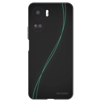 Picasee silikonowe czarne etui na Honor 90 Lite 5G - Be Different