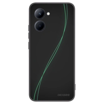 Picasee silikonowe czarne etui na Realme C33 (2023) - Be Different
