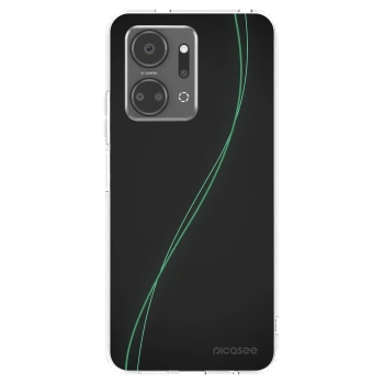 Picasee silikonowe przeźroczyste etui na Honor X7a - Be Different
