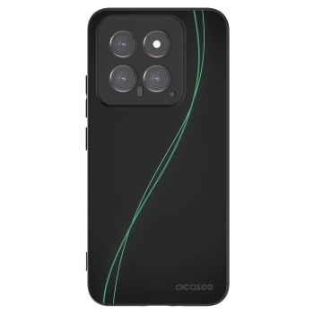 Picasee silikonowe czarne etui na Xiaomi 14 - Be Different