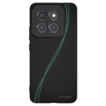 Picasee silikonowe czarne etui na Xiaomi 14 Pro - Be Different