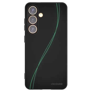 Picasee silikonowe czarne etui na Samsung Galaxy S24 S921B 5G - Be Different