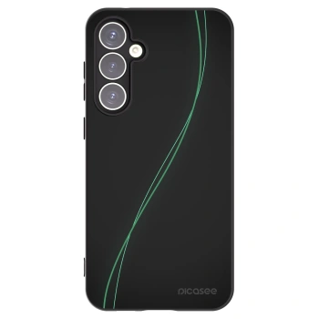 Picasee silikonowe czarne etui na Samsung Galaxy S23 FE S711B - Be Different