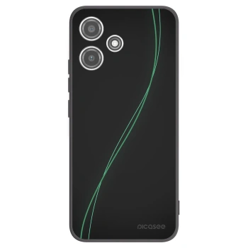 Picasee silikonowe czarne etui na Xiaomi Redmi 12 5G - Be Different