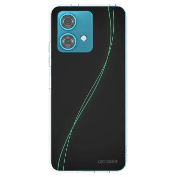Picasee silikonowe przeźroczyste etui na Motorola Edge 40 Neo - Be Different
