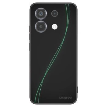 Picasee silikonowe czarne etui na Xiaomi Poco X6 - Be Different