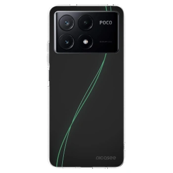 Picasee silikonowe przeźroczyste etui na Xiaomi Poco X6 Pro - Be Different