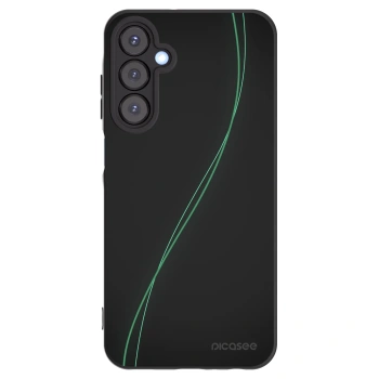 Picasee silikonowe czarne etui na Samsung Galaxy A25 A256B 5G - Be Different