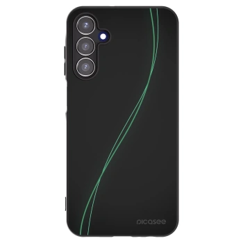 Picasee silikonowe czarne etui na Samsung Galaxy A15 A156B 5G - Be Different