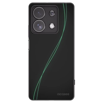 Picasee silikonowe czarne etui na Xiaomi Redmi Note 13 Pro 4G - Be Different