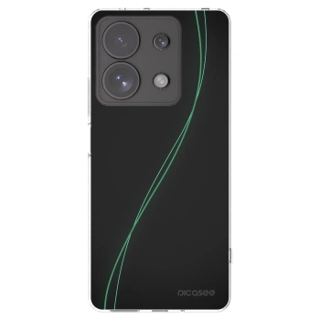 Picasee silikonowe przeźroczyste etui na Xiaomi Redmi Note 13 Pro 4G - Be Different