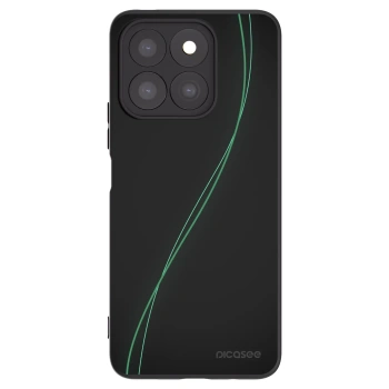 Picasee silikonowe czarne etui na Honor X8b - Be Different