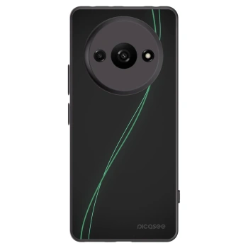 Picasee silikonowe czarne etui na Xiaomi Redmi A3 - Be Different