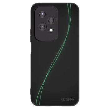 Picasee silikonowe czarne etui na Honor 200 Lite - Be Different