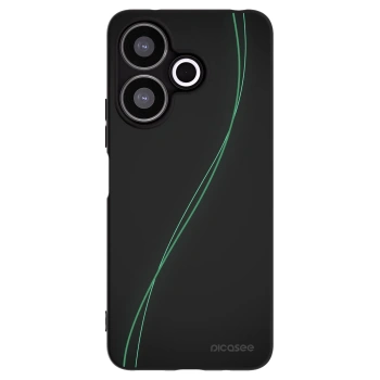 Picasee silikonowe czarne etui na Xiaomi Redmi 13 4G - Be Different