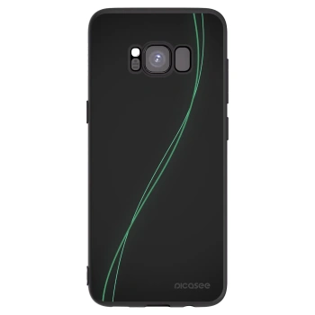Picasee silikonowe czarne etui na Samsung Galaxy S8 G950F - Be Different