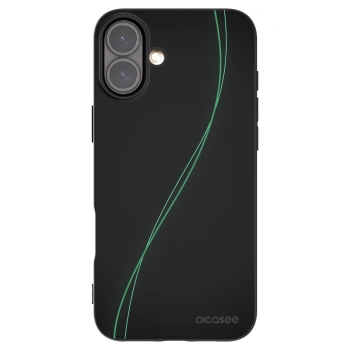 Picasee silikonowe czarne etui na Apple iPhone 16 Plus - Be Different