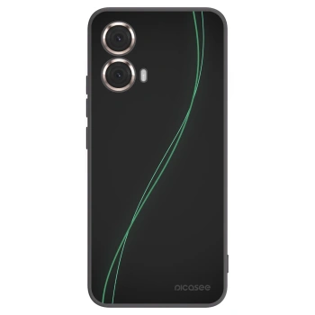 Picasee silikonowe czarne etui na Motorola Moto G85 - Be Different