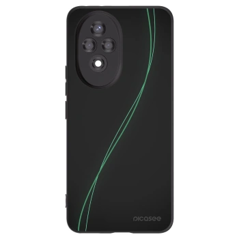 Picasee silikonowe czarne etui na Honor 200 Pro 5G - Be Different