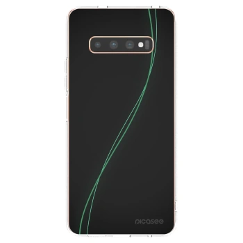 Picasee silikonowe przeźroczyste etui na Samsung Galaxy S10 Plus G975 - Be Different