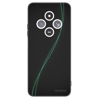 Picasee silikonowe czarne etui na Xiaomi Redmi 14C - Be Different
