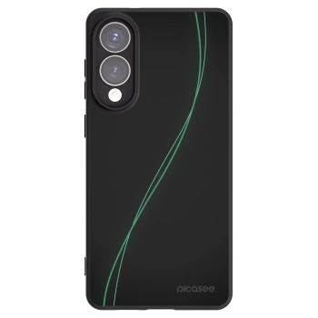 Picasee silikonowe czarne etui na Samsung Galaxy S25 Edge 5G - Be Different