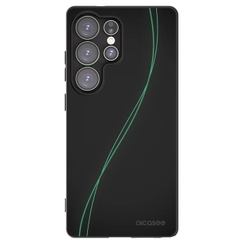 Picasee silikonowe czarne etui na Samsung Galaxy S25 Ultra 5G - Be Different