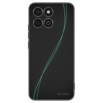 Picasee silikonowe czarne etui na Honor 200 Smart 5G - Be Different