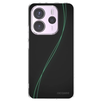 Picasee silikonowe przeźroczyste etui na Xiaomi Redmi Note 14 4G - Be Different