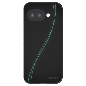 Picasee silikonowe czarne etui na Google Pixel 9a - Be Different