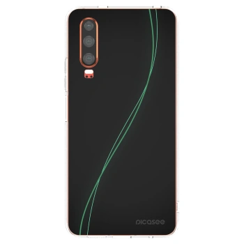 Picasee silikonowe przeźroczyste etui na Huawei P30 - Be Different