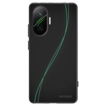 Picasee silikonowe czarne etui na Xiaomi Poco F7 5G - Be Different