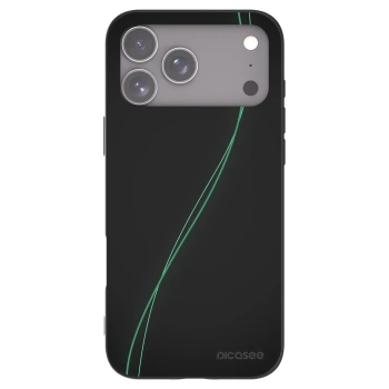 Picasee silikonowe czarne etui na Apple iPhone 17 Pro Max - Be Different