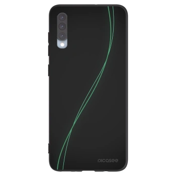 Picasee silikonowe czarne etui na Samsung Galaxy A70 A705F - Be Different