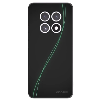 Picasee silikonowe czarne etui na Xiaomi Redmi Note 15 4G - Be Different